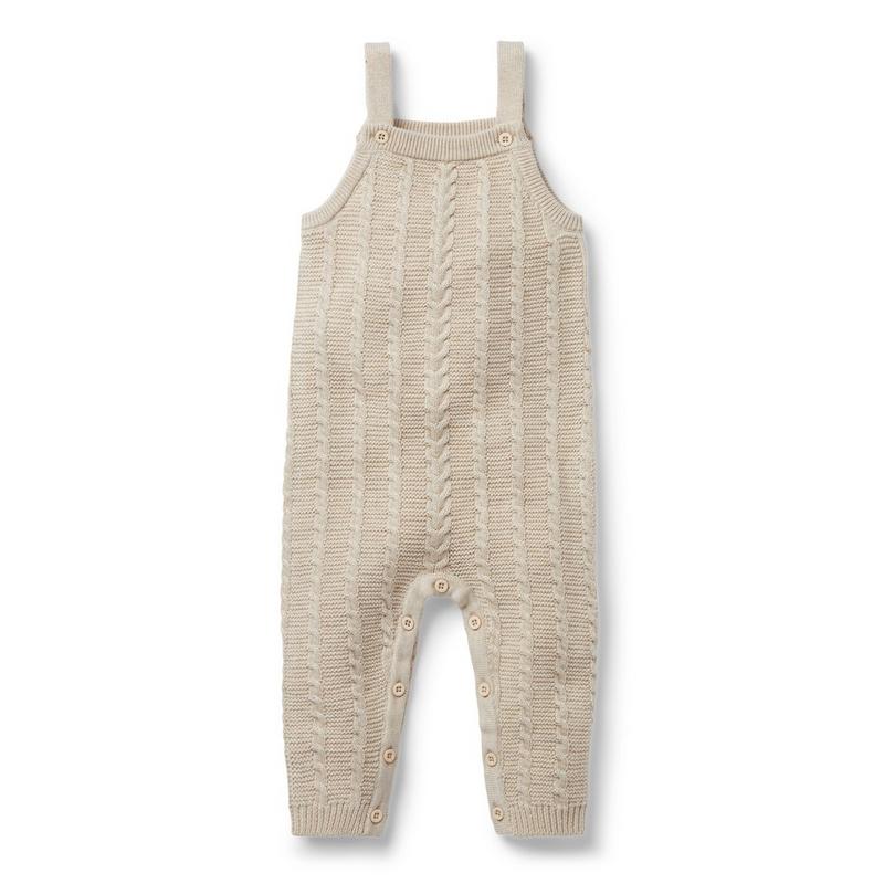 Baby Cable Knit Sweater Overall - Janie And Jack